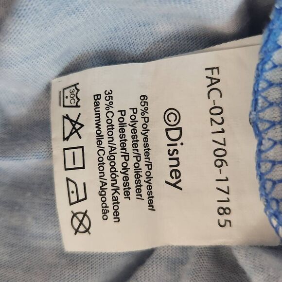 Disney Blue Universe Disneyland Paris Anniversary T-Shirt Size XL Disney T-Shirt - Picture 6 of 7